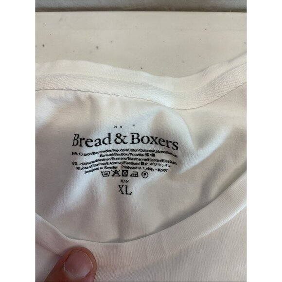 Bread & Boxers Men's Daily Lot of 3 Short Slve Crew Neck T-Shirt Cotton XL Nice - Picture 3 of 13